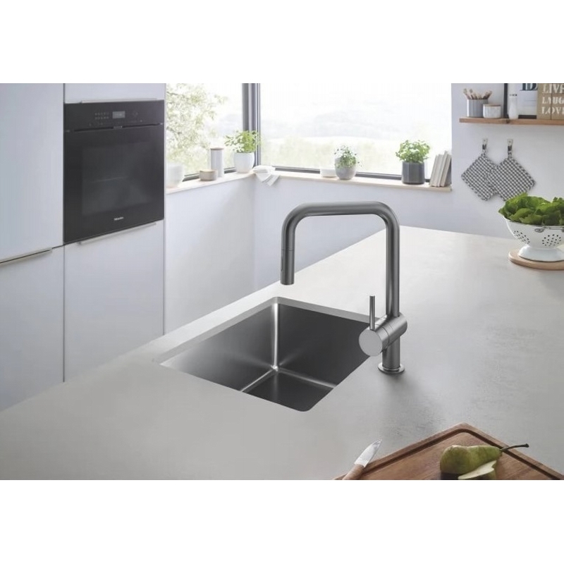 Змішувач Minta, матовий графіт Grohe (32322AL2)