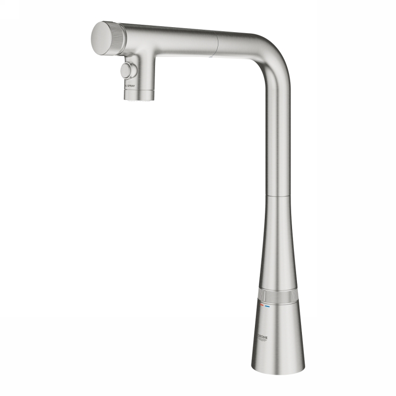 Змішувач Scala, супер сталь Grohe (31888DC0) Змішувач Scala, супер сталь Grohe (31888DC0)