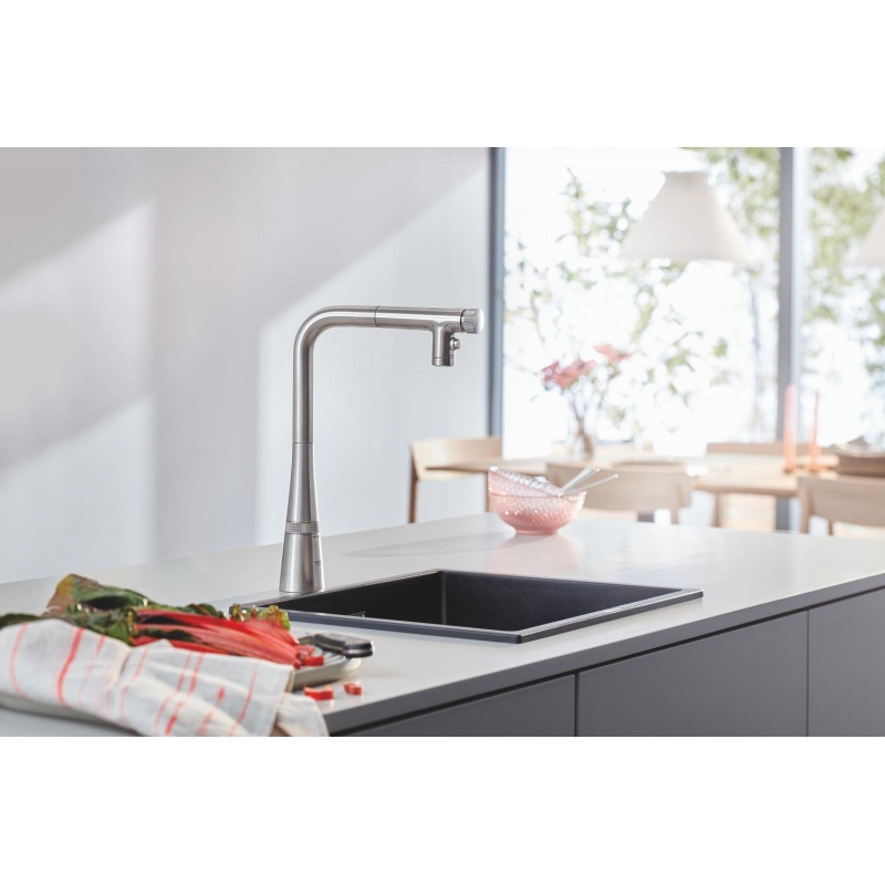 Змішувач Scala, супер сталь Grohe (31888DC0) Змішувач Scala, супер сталь Grohe (31888DC0)