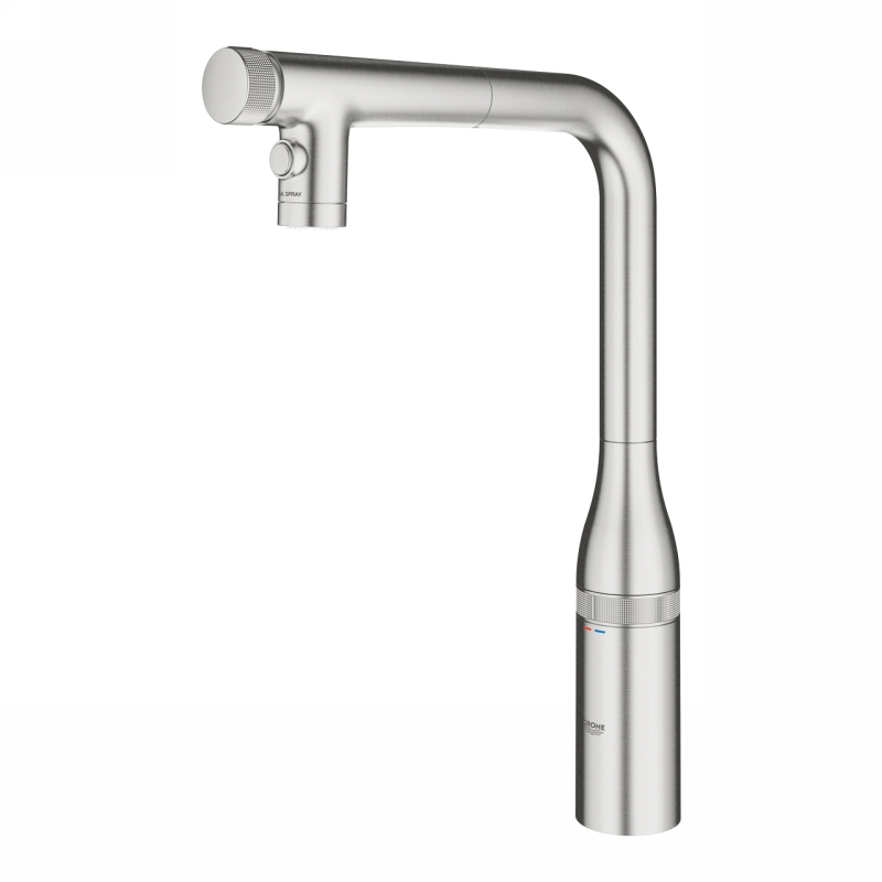 Змішувач Accent Smart Control, супер сталь Grohe (31894DC0) Змішувач Accent Smart Control, супер сталь Grohe (31894DC0)
