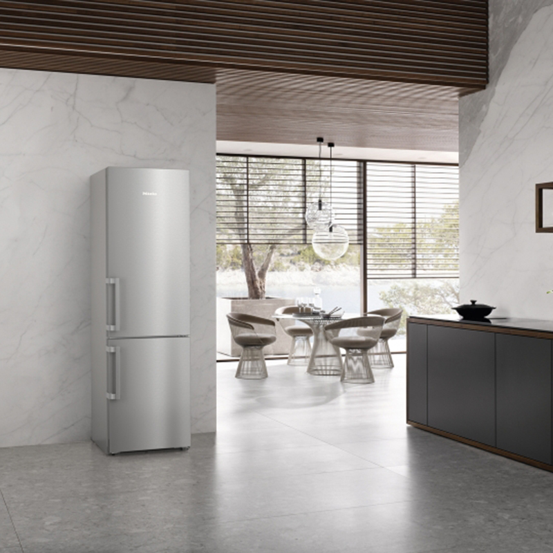 Соло холодильник-морозильник KFN 4797 CD Clean Steel Miele