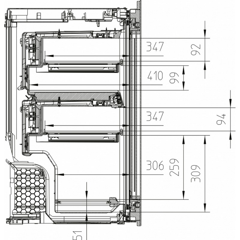 Вбудовуваний винний холодильник KWT 6422iG-1 grgr графітово-сірий Miele