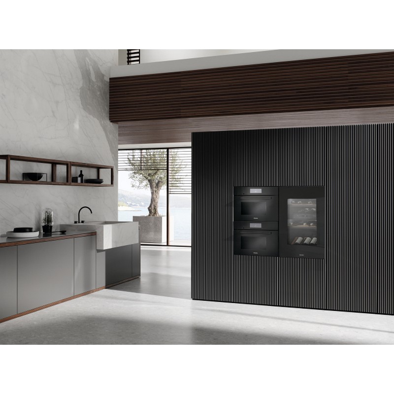Вбудовуваний винний холодильник KWT 6422iG-1 obsw чорний обсидіан Miele