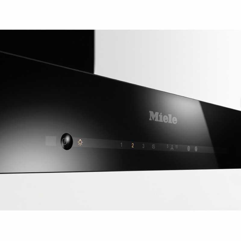 Витяжка острівна DA 6698 D чорний обсидіан Miele