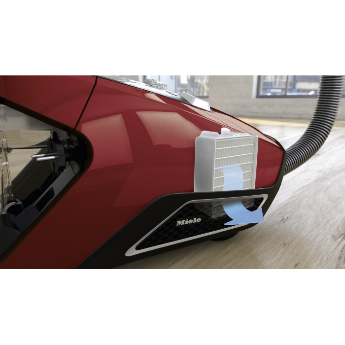Безмішковий пилосос SKRF3 Blizzard CX1 мангово-червоний Miele