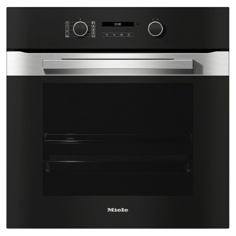 Вбудовувана духова шафа 60 см H 2861 B Clean Steel Miele