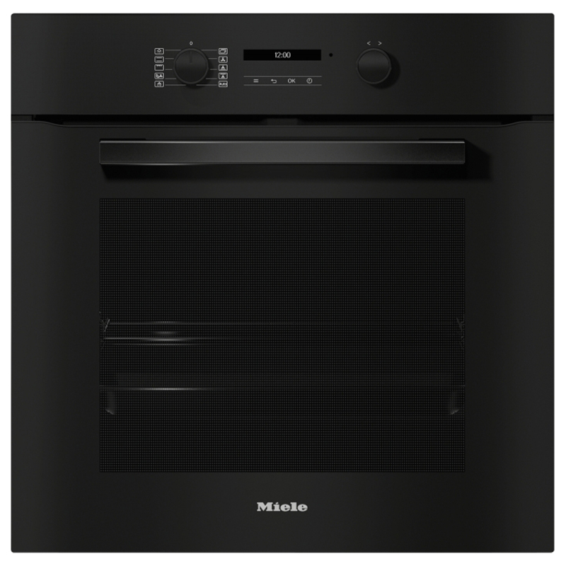 Вбудовувана духова шафа 60 см H 2861 BP чорний обсидіан Miele