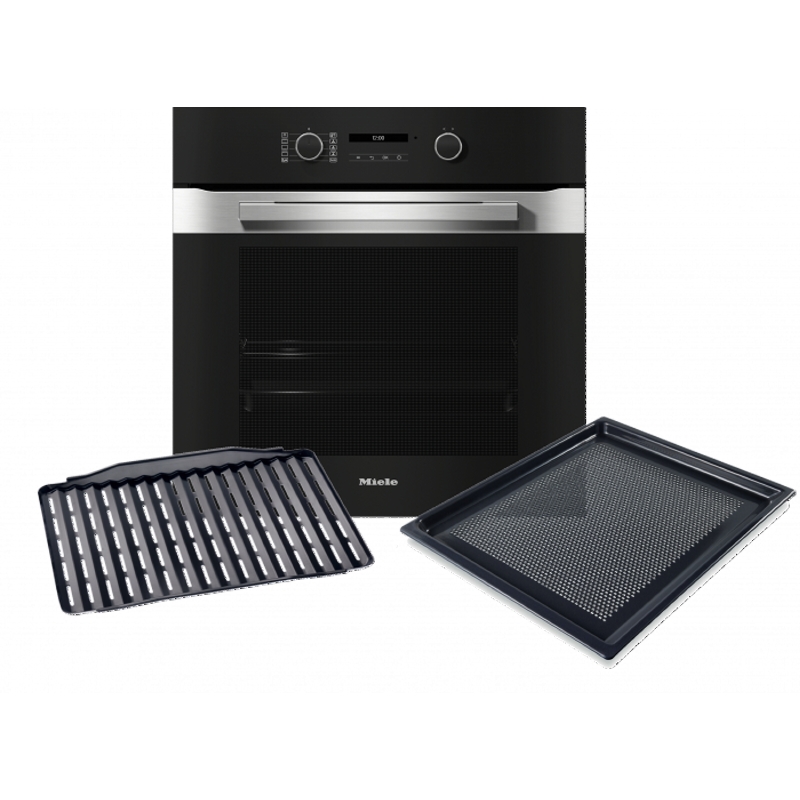 Вбудовувана духова шафа 60 см H 2861-1BP Clean Steel 125 Edition Miele Вбудовувана духова шафа 60 см H 2861-1BP Clean Steel 125 Edition Miele