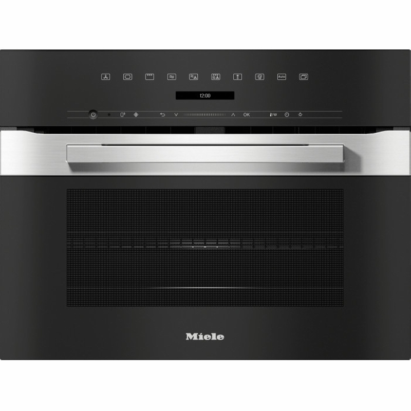 Компактна духова шафа з НВЧ H 7240 BM Clean steel Miele Компактна духова шафа з НВЧ H 7240 BM Clean steel Miele