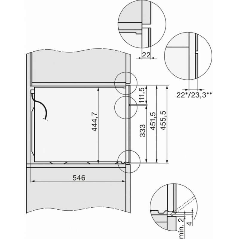Компактна духова шафа з НВЧ H 7240 BM Clean steel Miele Компактна духова шафа з НВЧ H 7240 BM Clean steel Miele