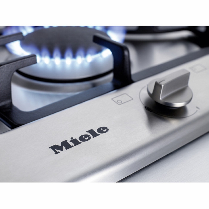 Газова варильна поверхня KM 2034 EDST нержавіюча сталь Miele Газова варильна поверхня KM 2034 EDST нержавіюча сталь Miele