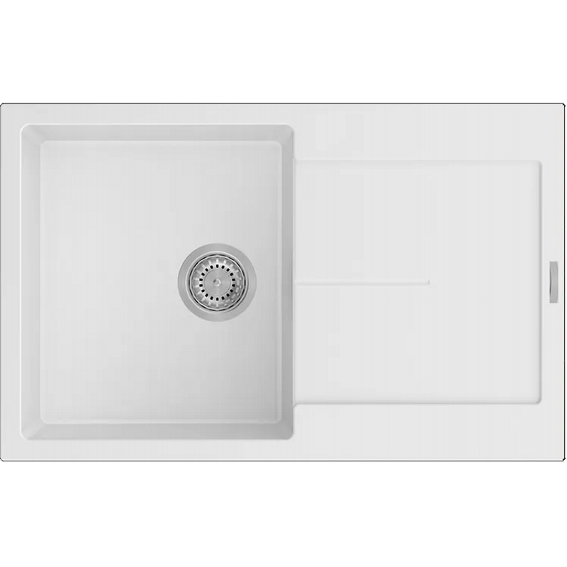Мийка граніт Navio 79x50 Alpine White Fabiano Мийка граніт Navio 79x50 Alpine White Fabiano