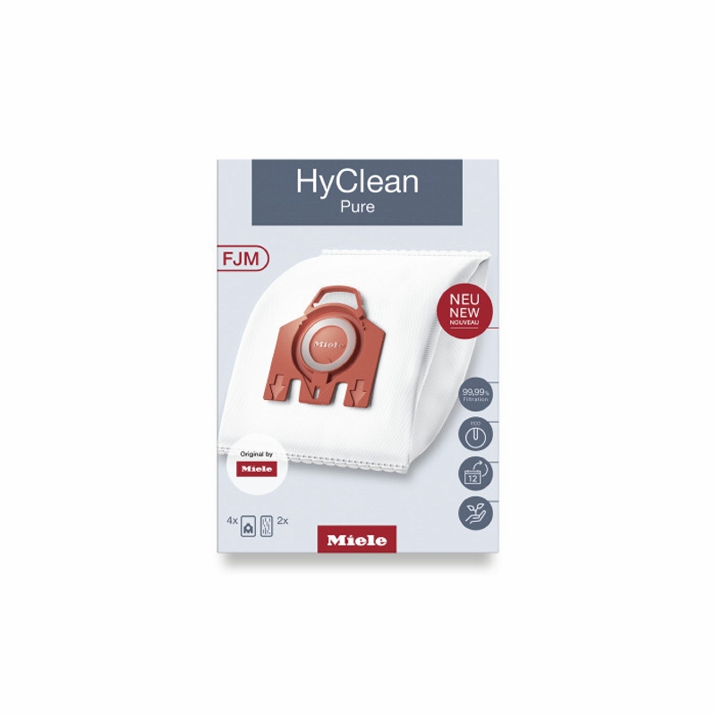 Мішок для пилу (4 шт) FJM HyClean Pure Miele