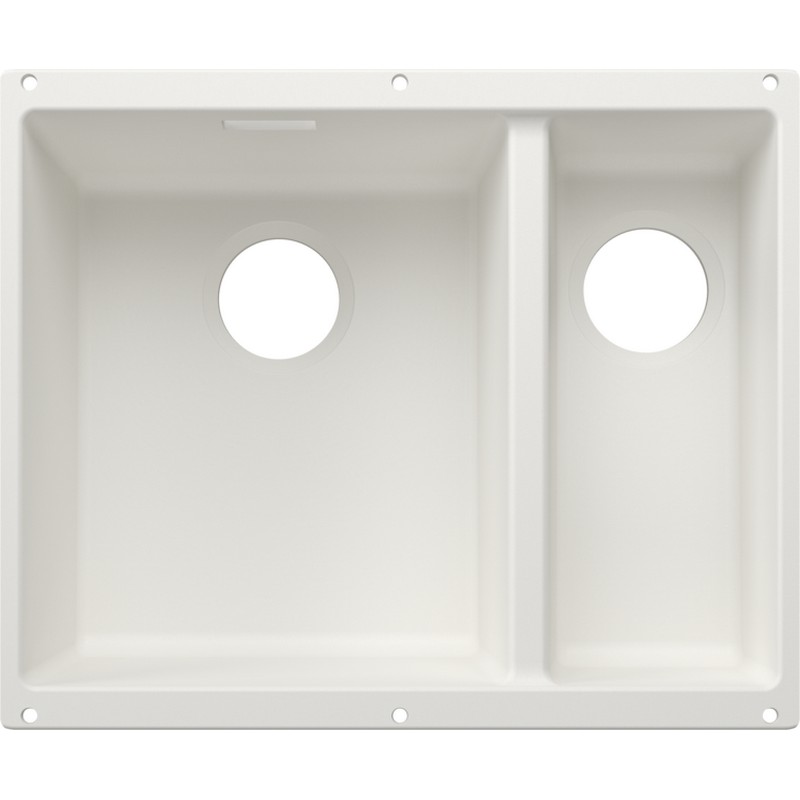 Мийка SUBLINE 340/160-U SILGRANIT (мпс) білий BLANCO (527823)