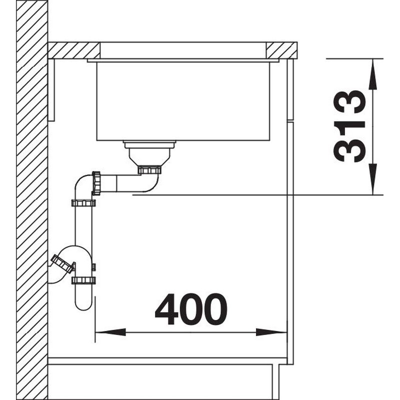 Мийка SUBLINE 400-U SILGRANIT (мпс) кава BLANCO (527792) Мийка SUBLINE 400-U SILGRANIT (мпс) кава BLANCO (527792)
