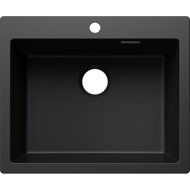 Мийка PLEON 6 SILGRANIT (врізна) чорний BLANCO (527770) Мийка PLEON 6 SILGRANIT (врізна) чорний BLANCO (527770)