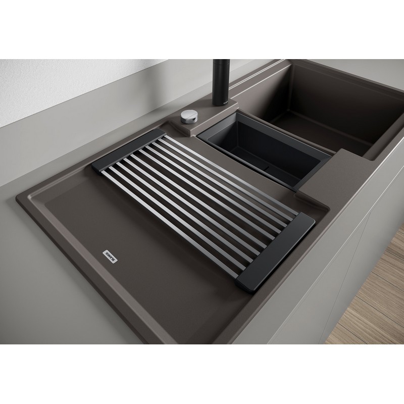 Мийка ADIRA 6S SILGRANIT (врізна) антрацит BLANCO (527602) Мийка ADIRA 6S SILGRANIT (врізна) антрацит BLANCO (527602)