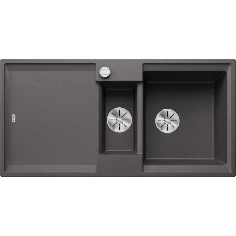 Мийка ADIRA 6S SILGRANIT (врізна) темна скеля BLANCO (527603)