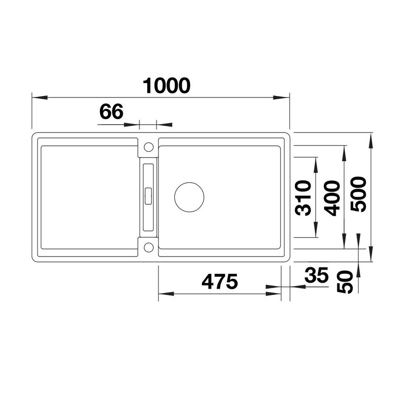 Мийка ADIRA XL 6 S SILGRANIT (врізна) ніжний білий BLANCO (527622) Мийка ADIRA XL 6 S SILGRANIT (врізна) ніжний білий BLANCO (527622)