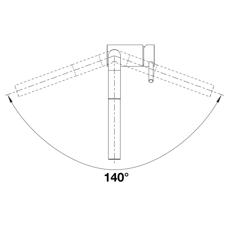 Змішувач LINUS-S satin dark steel (в/ш) BLANCO (527733) Змішувач LINUS-S satin dark steel (в/ш) BLANCO (527733)