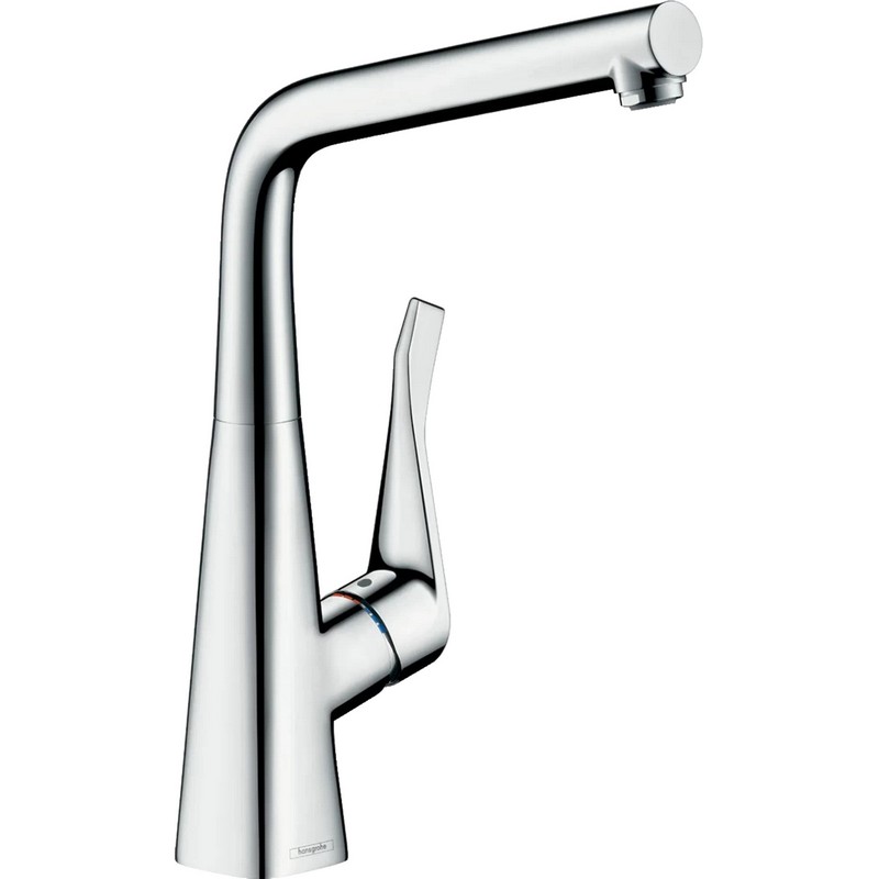Змішувач для кухні Metris KM320 хром Hansgrohe