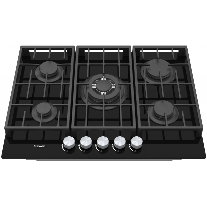 Газова поверхня чорна FHG 8255 VGHT Fabiano