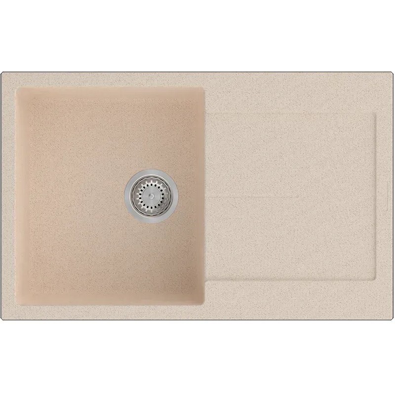 Мийка граніт Navio 79x50 Beige Fabiano