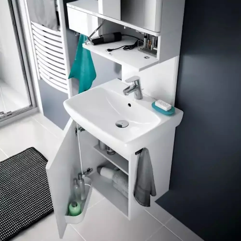 Умивальник підвісний Selnova Square 50х42 см, білий Geberit {500.310.01.7)