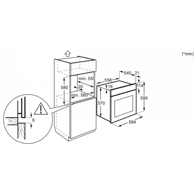 Духова шафа EOD3F40BX Electrolux Духова шафа EOD3F40BX Electrolux