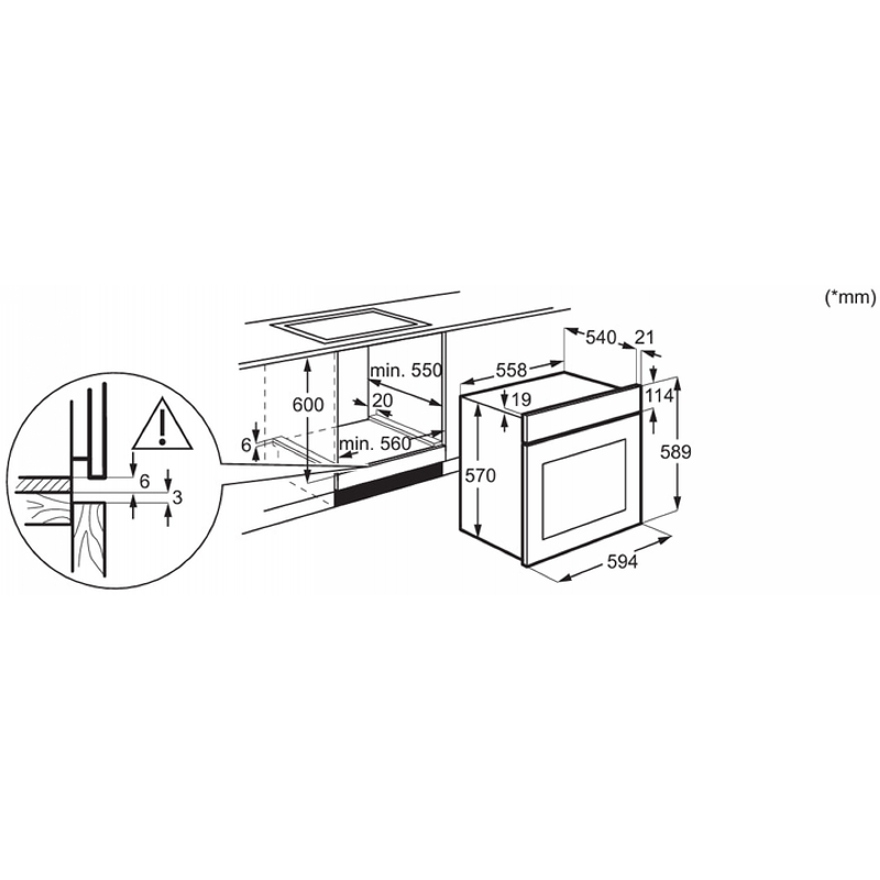 Духова шафа KODEF70BZ Electrolux