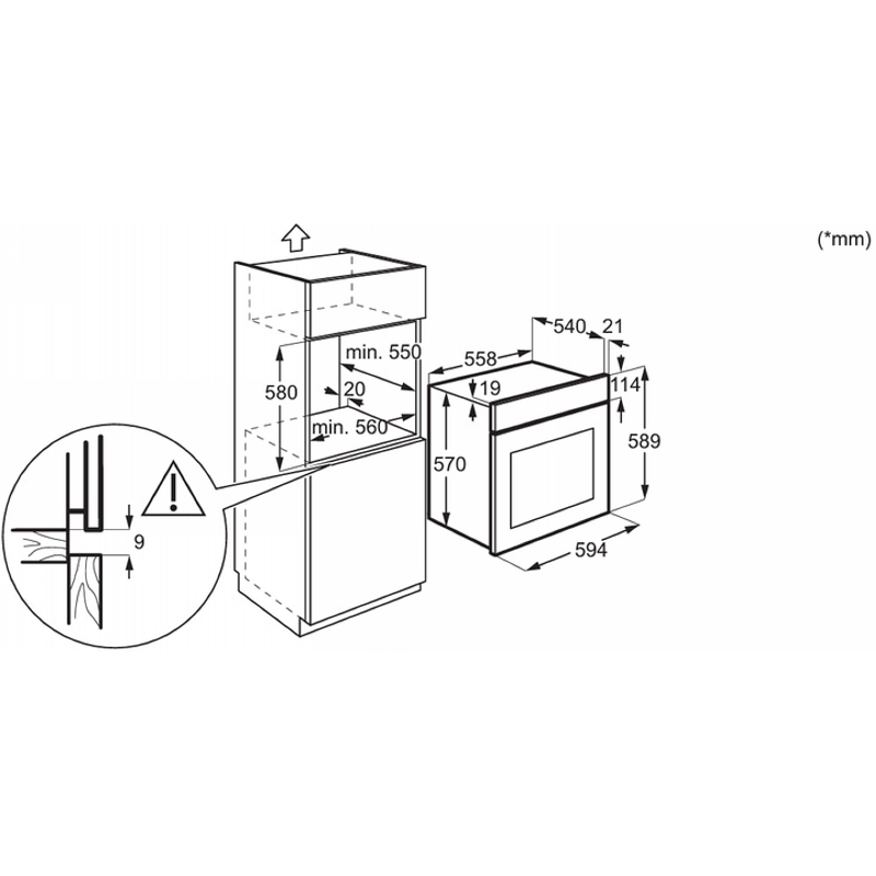 Духова шафа KODEF70BZ Electrolux