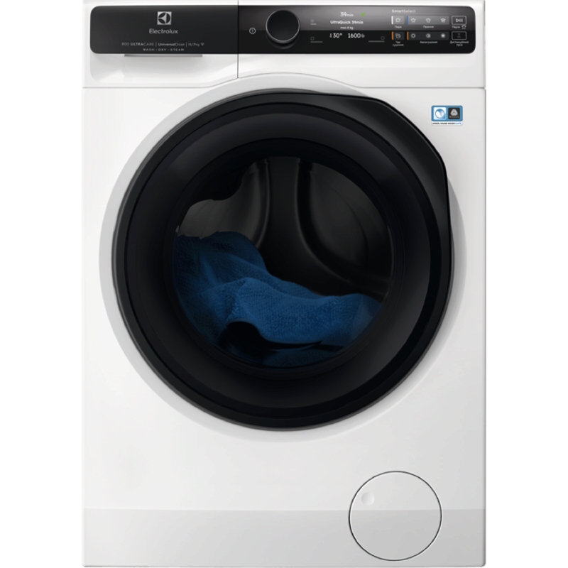 Прально-сушильна машина повногабаритна EW8W7607QU 11(7кг) Electrolux Прально-сушильна машина повногабаритна EW8W7607QU 11(7кг) Electrolux