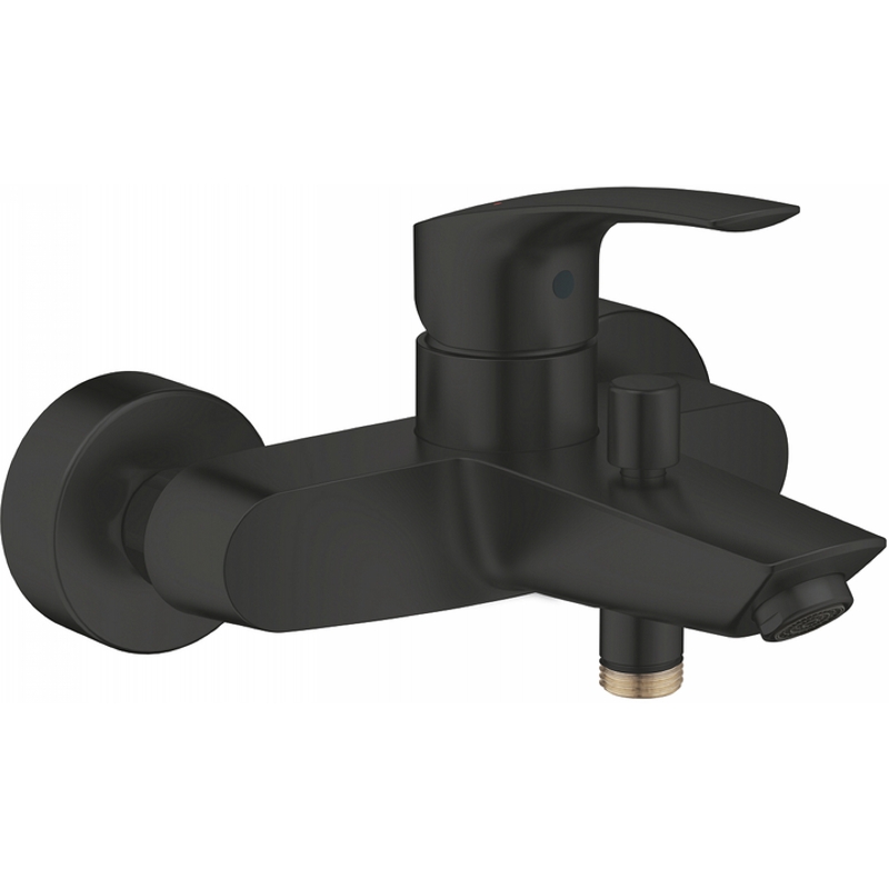 Змішувач для ванни Eurosmart New, настінний монтаж, чорний матовий Grohe (333002433)