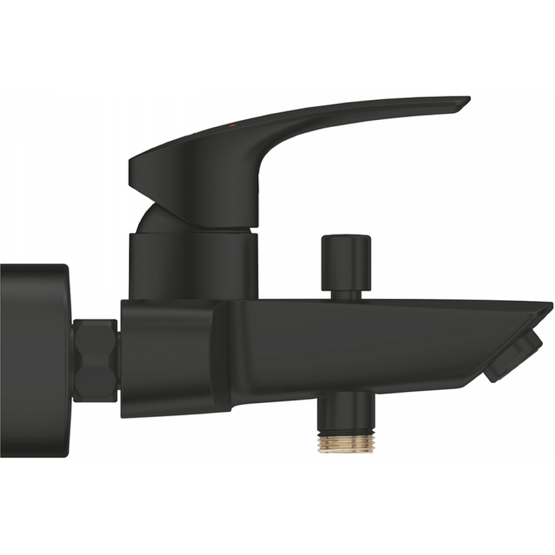 Змішувач для ванни Eurosmart New, настінний монтаж, чорний матовий Grohe (333002433)