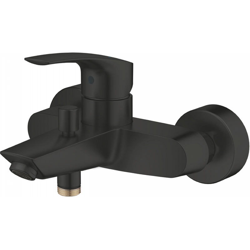 Змішувач для ванни Eurosmart New, настінний монтаж, чорний матовий Grohe (333002433)