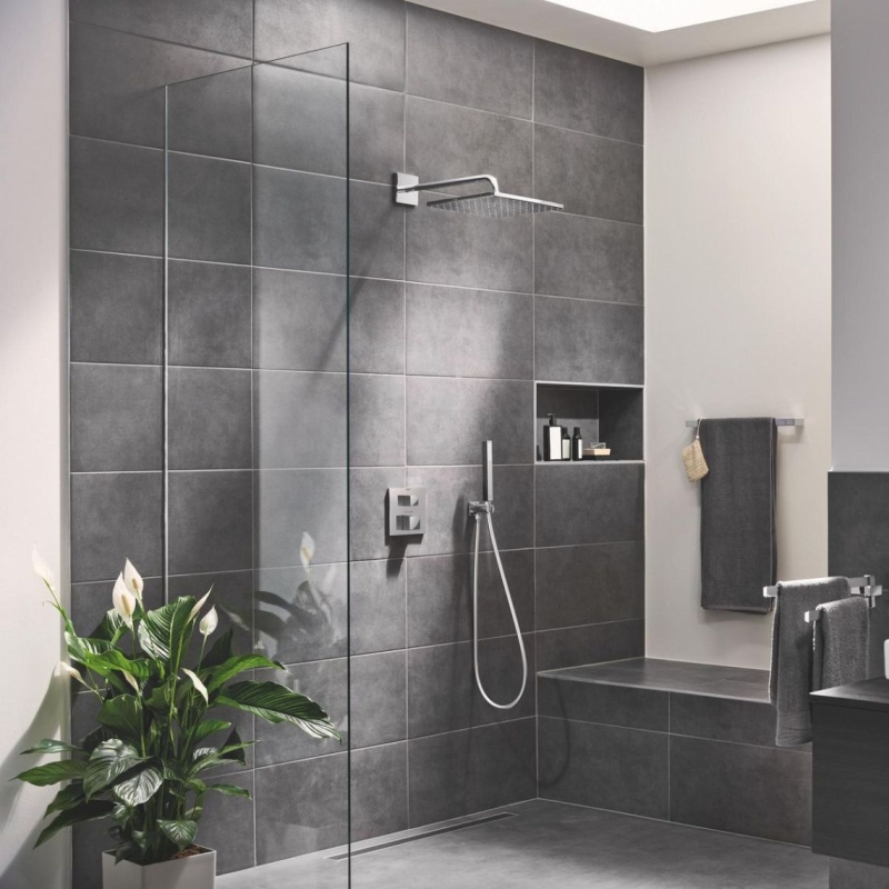 Душова система прихованого монтажу Eurocube, хром Grohe (25289000)