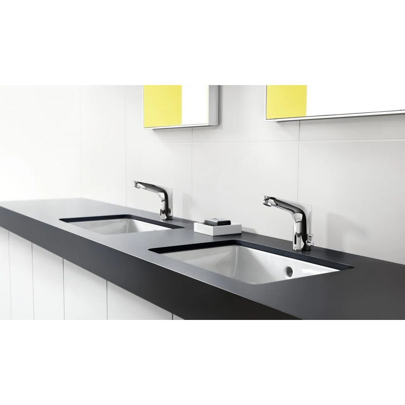 Змішувач для умивальника Focus електронний 6V Chrome Hansgrohe (31172000) Змішувач для умивальника Focus електронний 6V Chrome Hansgrohe (31172000)
