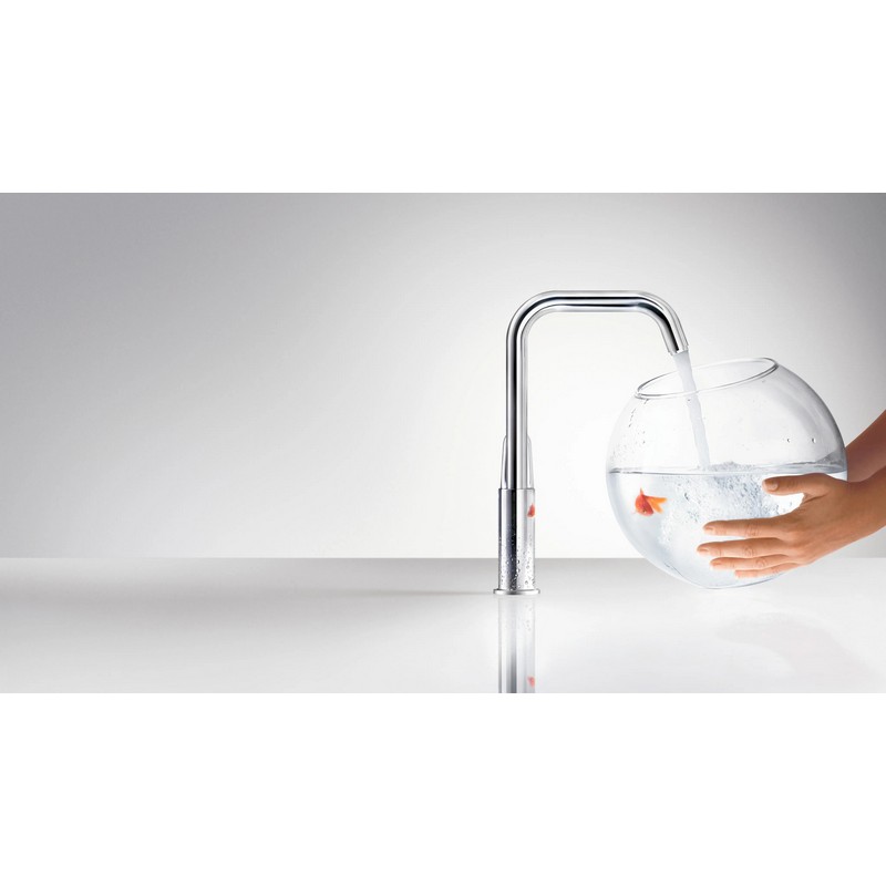 Змішувач для умивальника Focus E 240 з донним клапаном Chrome Hansgrohe (31609000)