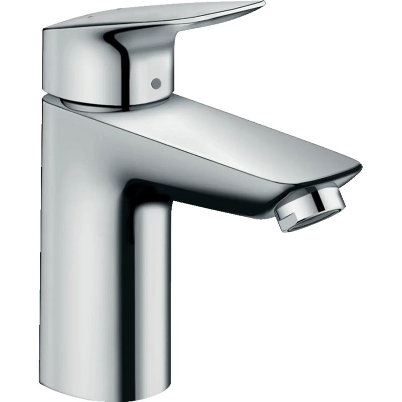 Змішувач для умивальника Logis 100 LowFlow із зливним гарнітуром Chrome Hansgrohe (71104000) Змішувач для умивальника Logis 100 LowFlow із зливним гарнітуром Chrome Hansgrohe (71104000)