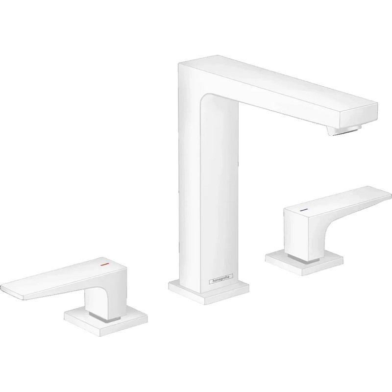 Змішувач для умивальника Metropol 160 Matt White Hansgrohe (32515700) Змішувач для умивальника Metropol 160 Matt White Hansgrohe (32515700)