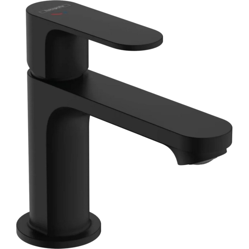 Змішувач Rebris S 80 Coolstart EcoSmart+ для умивальника з д/в pop-up Matt Black Hansgrohe (72586670) Змішувач Rebris S 80 Coolstart EcoSmart+ для умивальника з д/в pop-up Matt Black Hansgrohe (72586670)