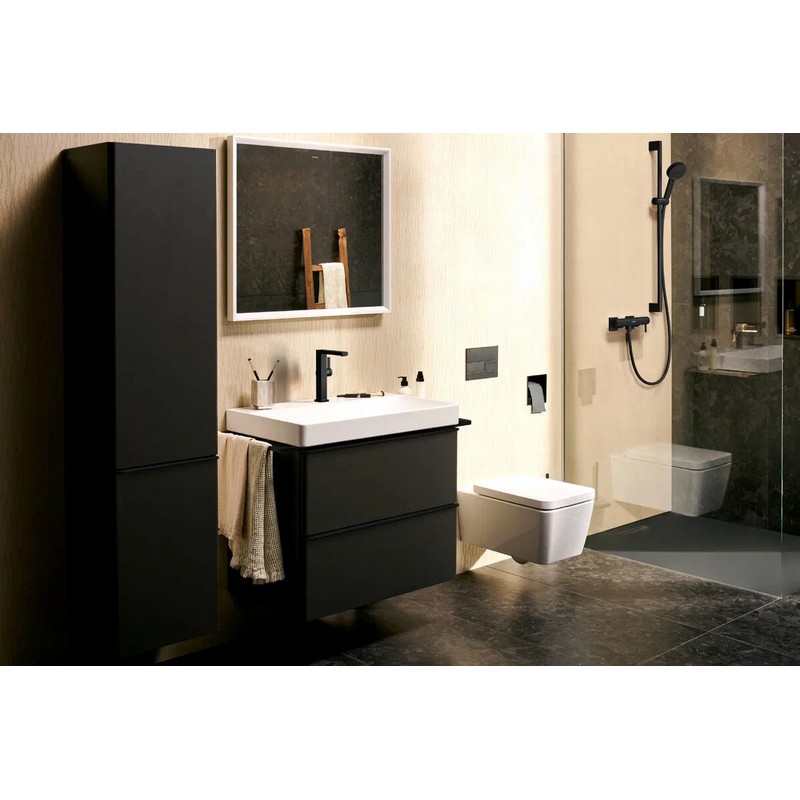 Змішувач Tecturis E 210 Fine CoolStart для умивальника з поворотним виливом Chrome Hansgrohe (73060000)