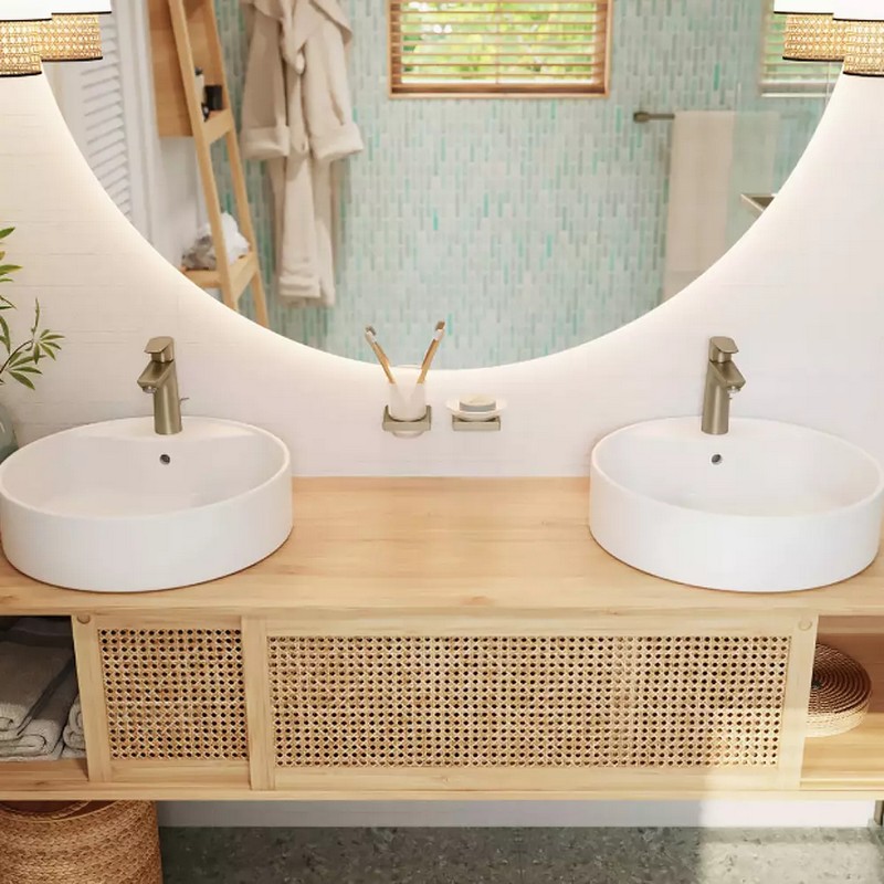 Змішувач для умивальника Talis E 110 з донним клапаном pop-up Brushed Bronze Hansgrohe (71710140) Змішувач для умивальника Talis E 110 з донним клапаном pop-up Brushed Bronze Hansgrohe (71710140)