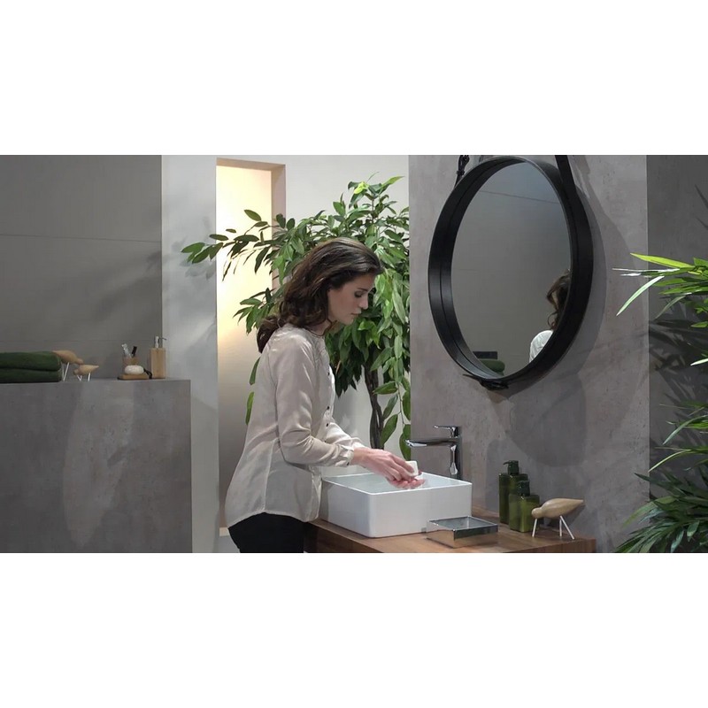 Змішувач для умивальника Talis E 240 з донним клапаном Chrome Hansgrohe (71716000) Змішувач для умивальника Talis E 240 з донним клапаном Chrome Hansgrohe (71716000)