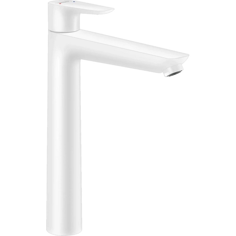 Змішувач для умивальника Talis E 240 з донним клапаном Matt White Hansgrohe (71716700) Змішувач для умивальника Talis E 240 з донним клапаном Matt White Hansgrohe (71716700)