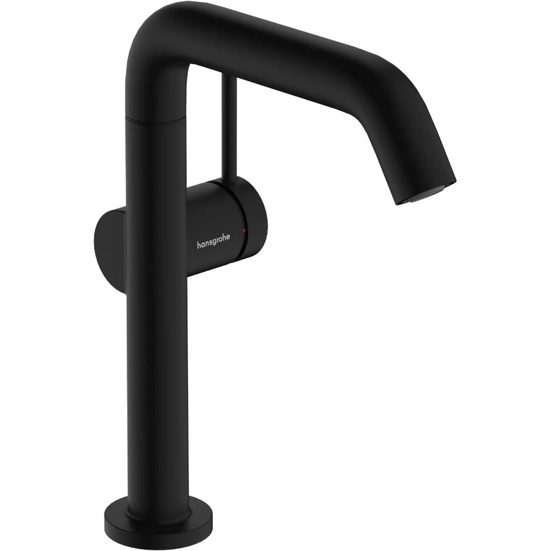 Змішувач Tecturis S 210 Fine CoolStart для умивальника, поворотний вилив Matt Black Hansgrohe (73360670)