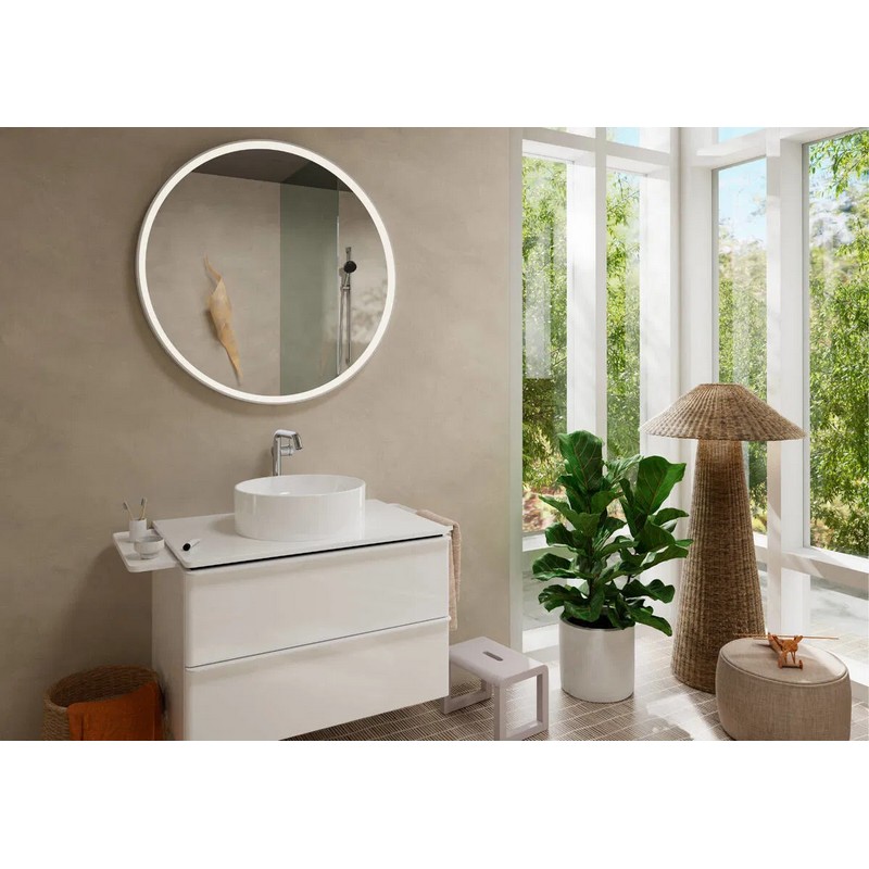 Змішувач Tecturis S 240 Fine CoolStart для умивальника без донний клапан Chrome Hansgrohe (73372000)