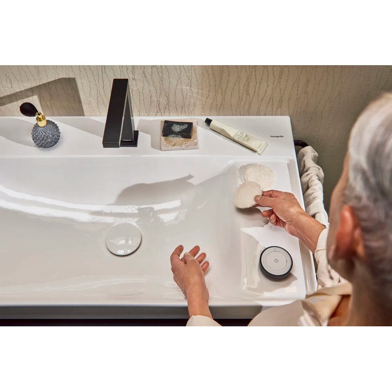 Змішувач Tecturis E 150 CoolStart на 2 отвори для умивальника Chrome Hansgrohe (73053000)