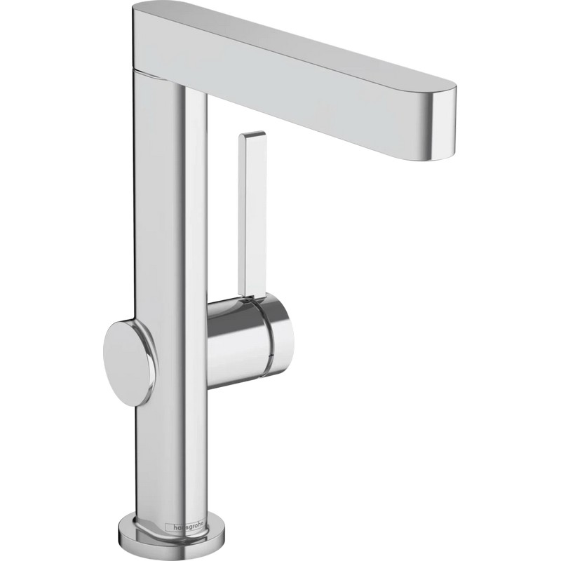 Змішувач для умивальника Finoris 230 з донним клапаном Push-Open Chrome Hansgrohe (76060000)