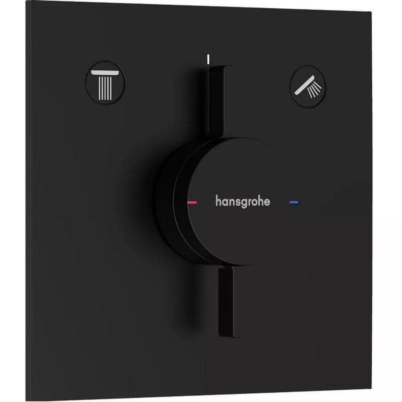 Змішувач прихованого монтажу DuoTurn E на 2 функції Matt Black Hansgrohe (75417670) Змішувач прихованого монтажу DuoTurn E на 2 функції Matt Black Hansgrohe (75417670)